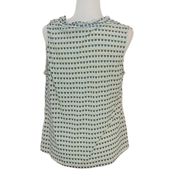 Tahari sleeveless XL flowy blouse top tunic - Picture 4 of 5